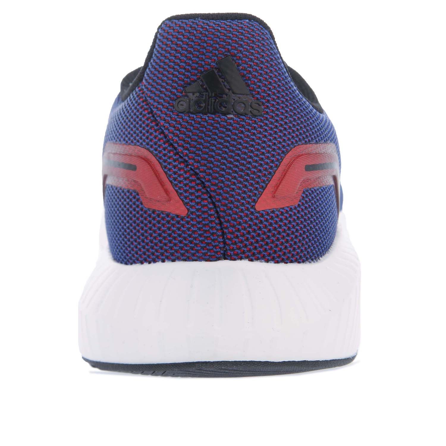 Mens adidas Runfalcon 2.0 Running Shoes in purple.- Sandwich mesh upper. - Lace closure.- Regular fit.- adidas logo on the tongue and heel.- Padded ankle collar. - Lightweight feel.- EVA midsole.- Supportive no-sew heel.- Durable outsole.- Textile and Synthetic upper  Textile lining  Synthetic sole. - Ref.: FY9627