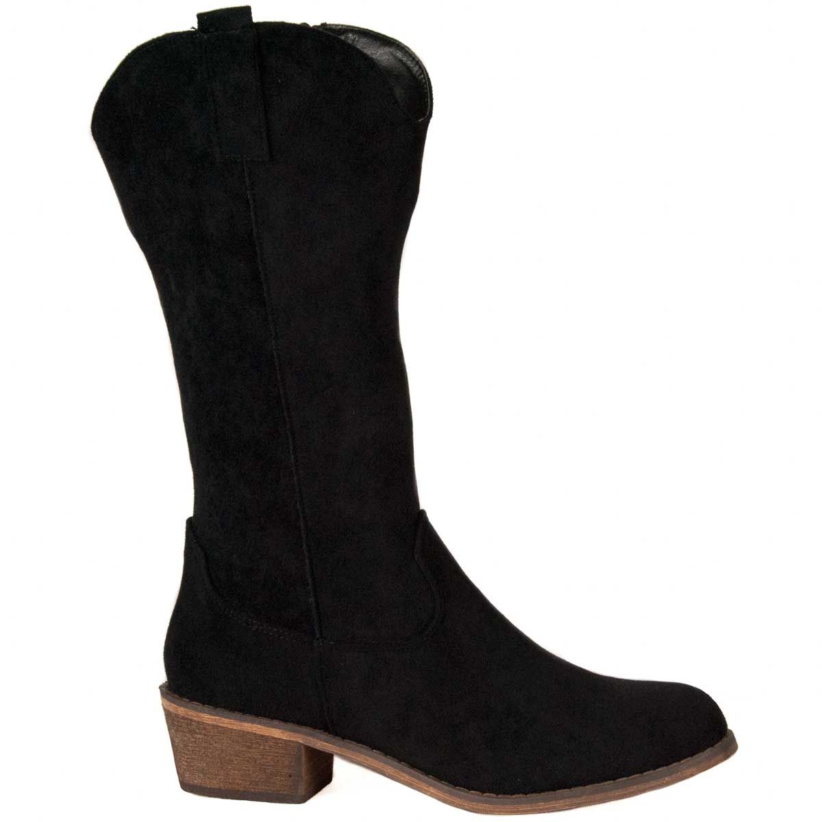 Modern Texan-style high boot, with wooden underwater and rounded toe, from soft to touch forelin. This boot with anterior and posterior buttress is of higher quality for its double seam. It has an earlier zipper, for greater ease to put on. Comfortable and easy to leg adaptable to the leg. Interior of textile, with terminations in leather. Skin plant. Wooden fine floor and comfortable wooden heel, rubber finished, to avoid slides. It is the best option for your daily life, to go comfortable and wear the warm leg.