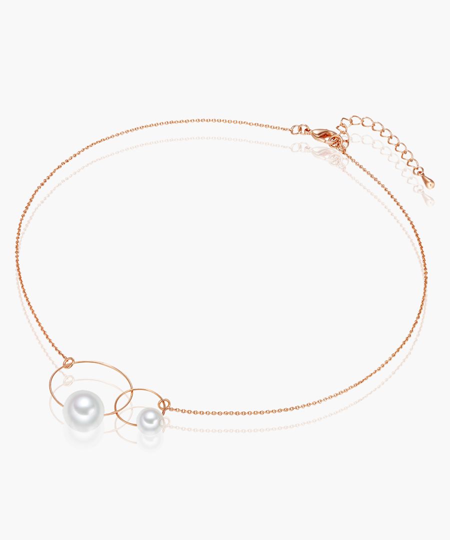Perldesse white pearl necklace