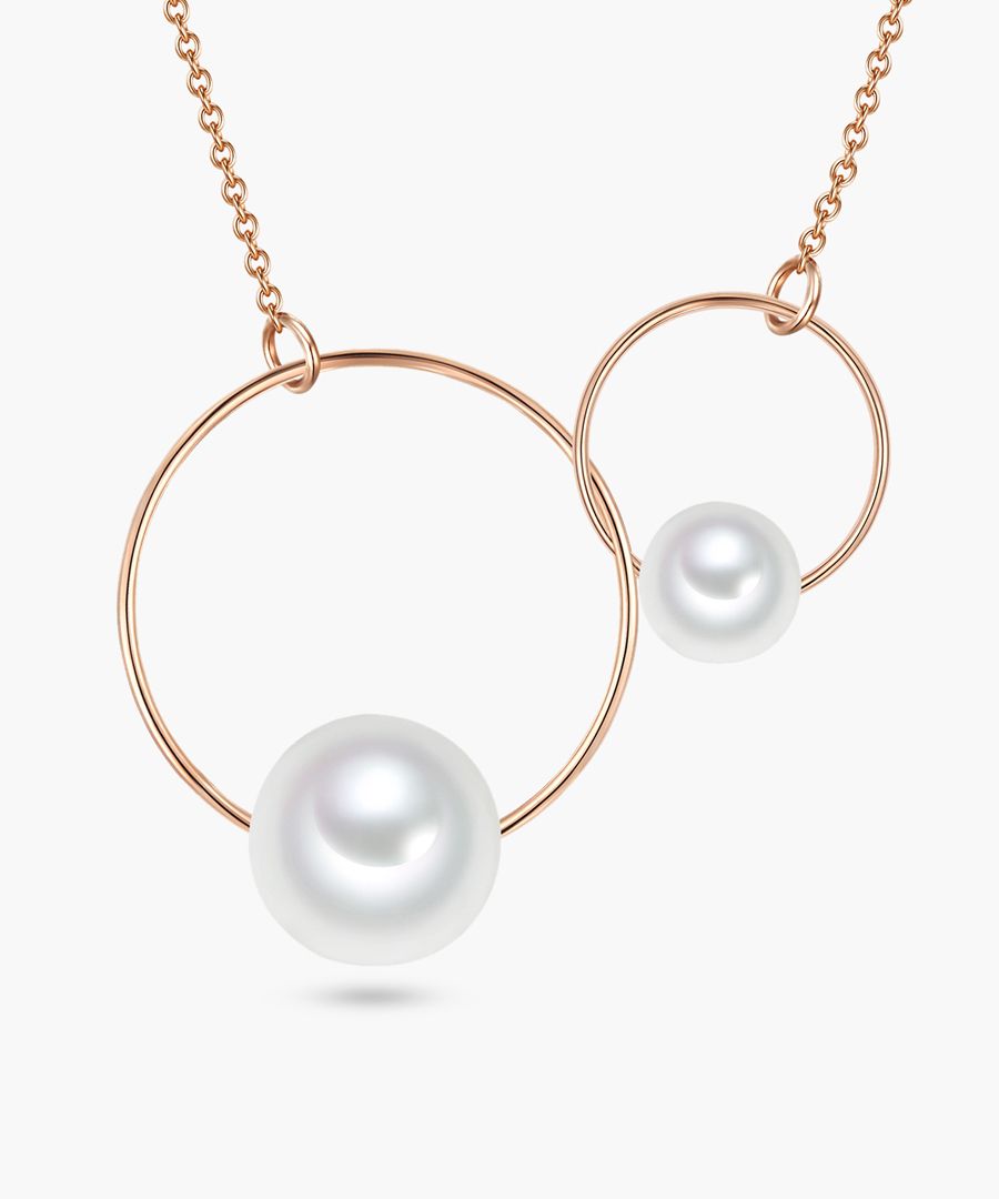 Perldesse white pearl necklace