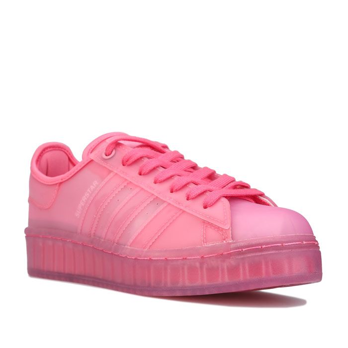 Women's adidas Superstar Jelly Trainers in Pink in Pink