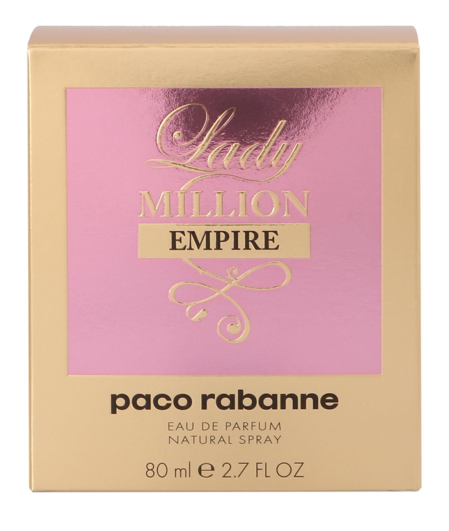Paco Rabanne Lady Million Empire Edp Spray 80ml
