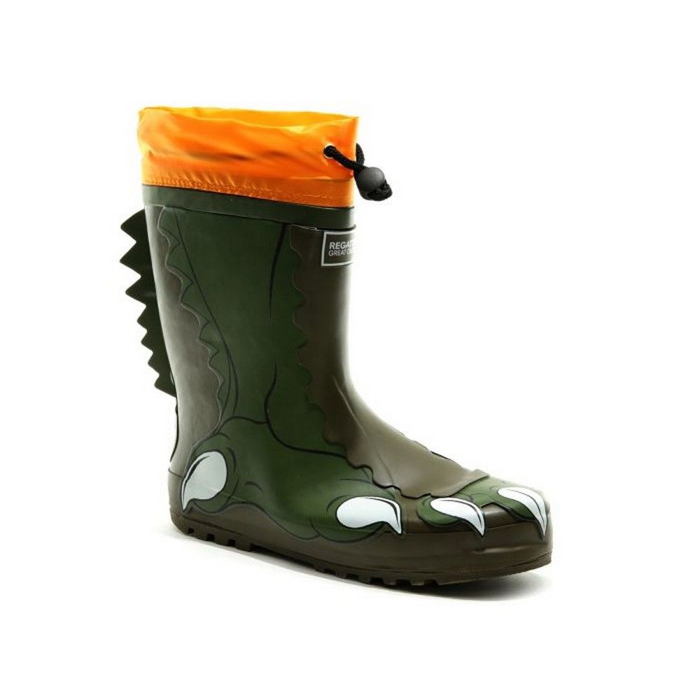 Natural rubber construction. Durable weather protection. Gaiter with drawcord adjustment. EVA comfort footbed. Multi-directional cleated sole design with square heel for reliable underfoot stability.