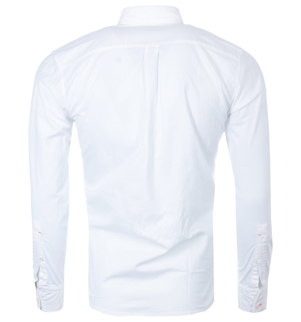 This casual long sleeve shirt from BOSS is crafted from an  oxford cotton. Featuring a classic collar, a full button closure and long sleeves with button cuffs. Finished with the iconic BOSS patch logo, at the chest.\nSlim Fit, Oxford Cotton, Classic Collar, Full Button Closure, Long Sleeve, Button Cuffs, Boss Branding. Style & Fit:Slim Fit, Fits True to Size. Composition & Care:98% Cotton, 2% Elastane, Machine Wash.