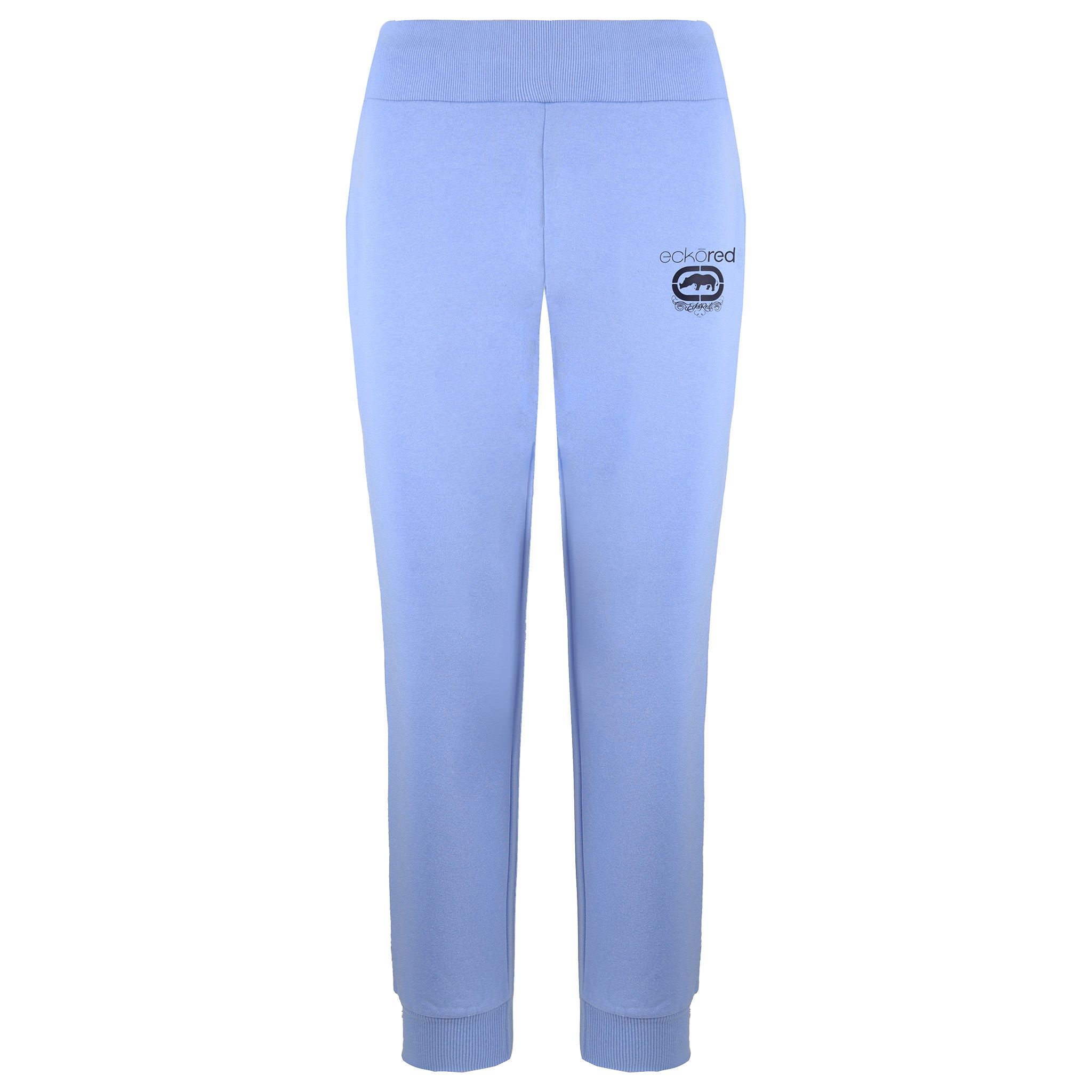 Ecko Unltd. Stretch Waist Light Blue Maya Womens Joggers Track Pants