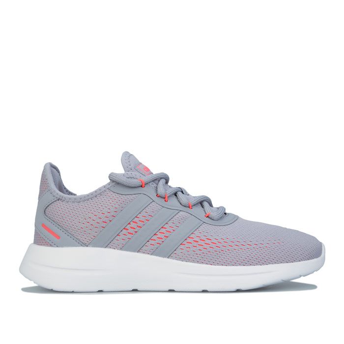 Womens adidas Lite Racer RBN 2.0  Trainers in grey.- Printed mesh upper.- Lace closure.- Regular fit.- Light and breathable feel.- 3-Stripes to sides.- Woven adidas linear brand tab on tongue.- Cushioned Cloudfoam midsole.- Sculpted midsole.- Anti-slip rubber outsole.- Textile and synthetic upper  Textile lining  Synthetic sole.- Ref.: FW3901