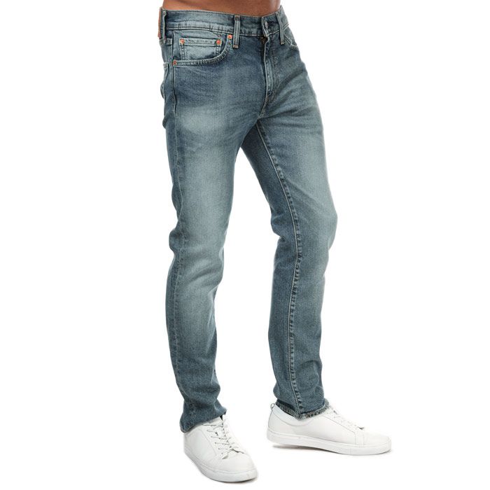 Men's Levis 510 Skinny Fit Cleaner Jeans in Dark Blue