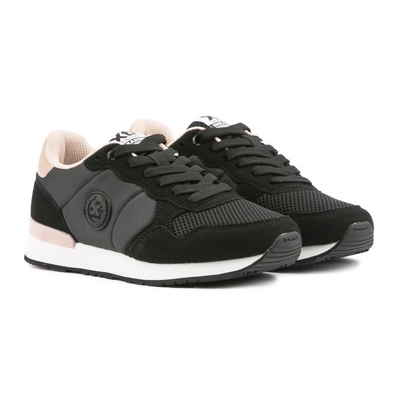 The Xti Trainers Feature A High Quality Mixed Upper With Signature Branding And Cushioned Insole. Perfect For Running Or Everyday Wear, This Black Option Has A Modern Design With A Padded Ankle Collar And A Retro Style Rubber Sole To Provide Comfort And Grip As Well As A Stylish-sporty Look.
