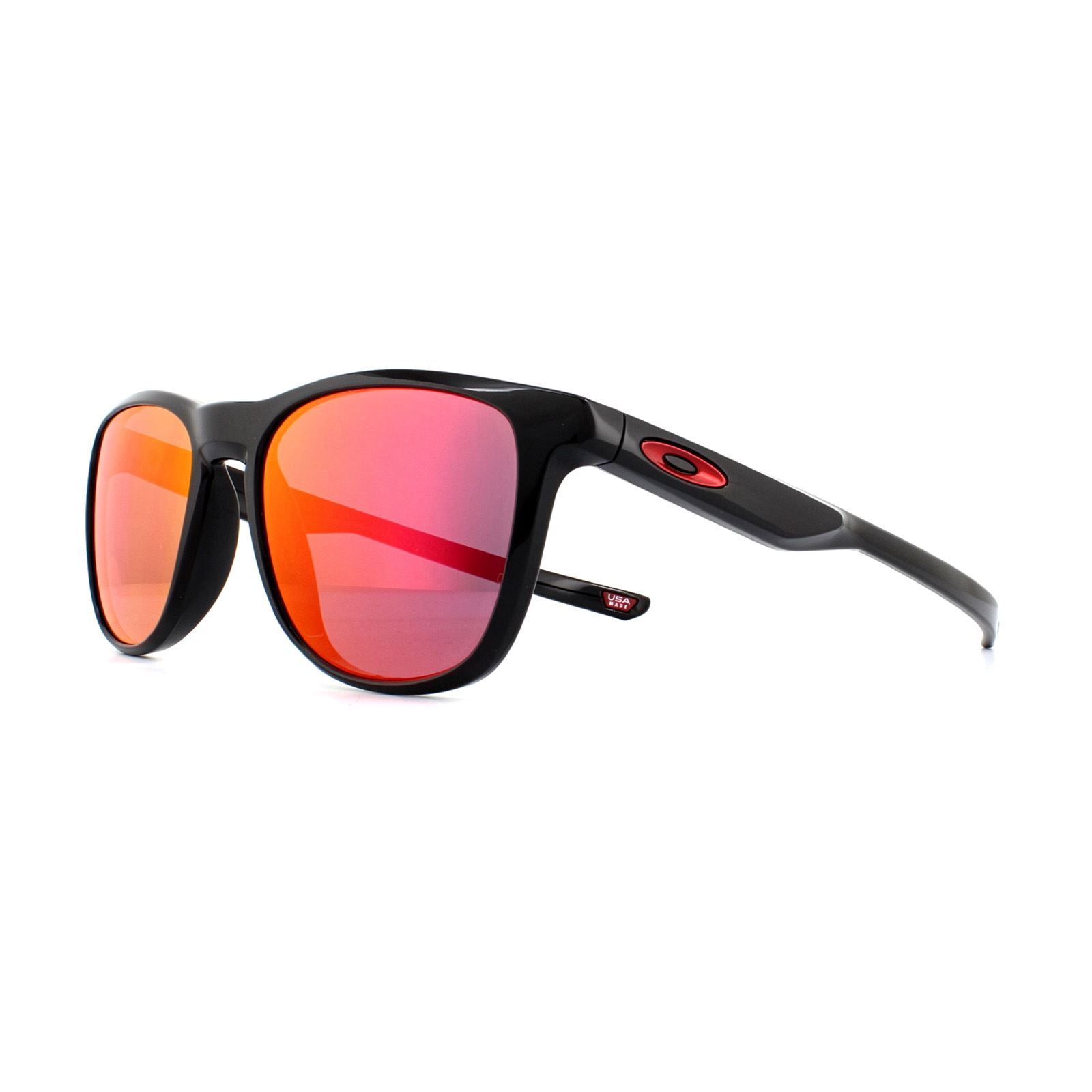 Oakley Sunglasses Trillbe X Oo9340 02 Polished Black Ruby Iridium 