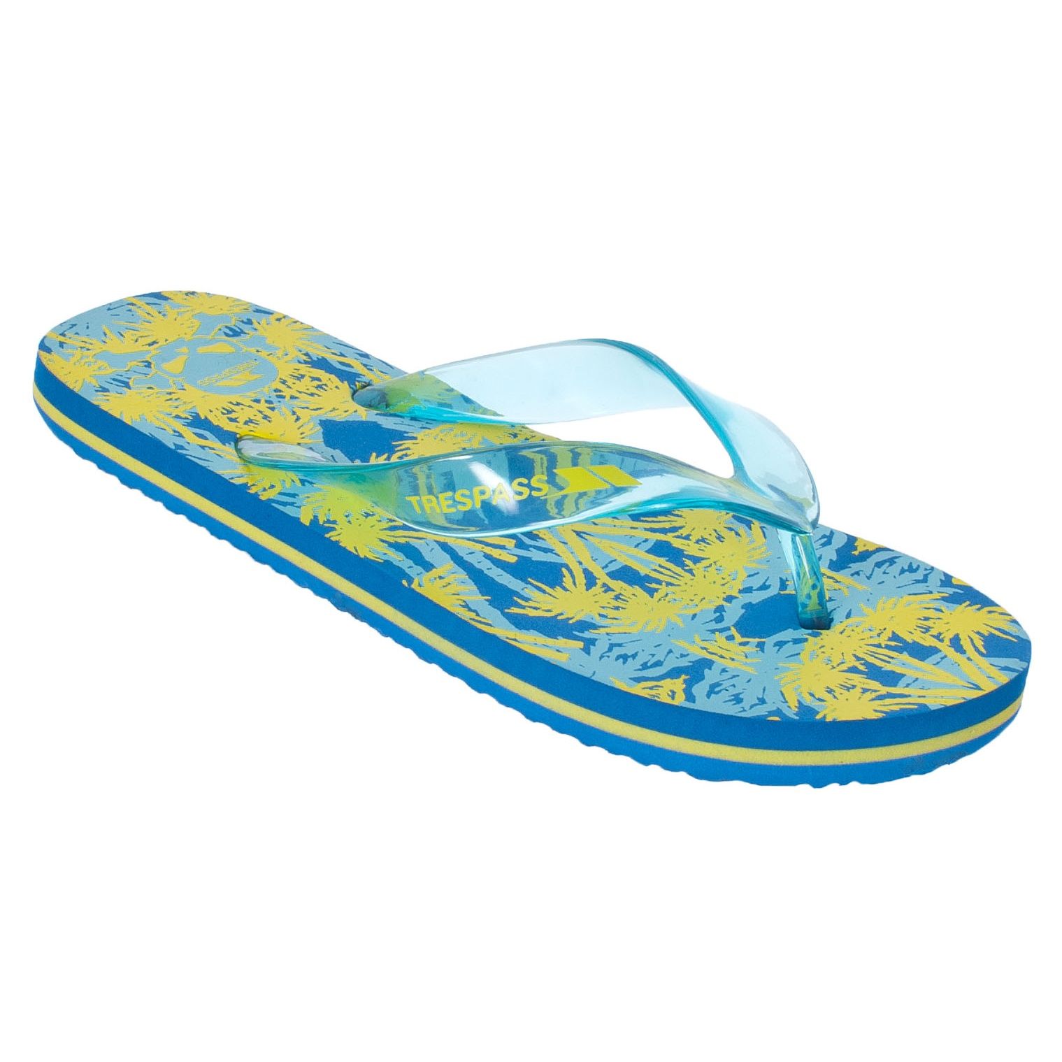Boys flip flop. Printed foot bed. Rubber thong. Upper: rubber, Sole: EVA.