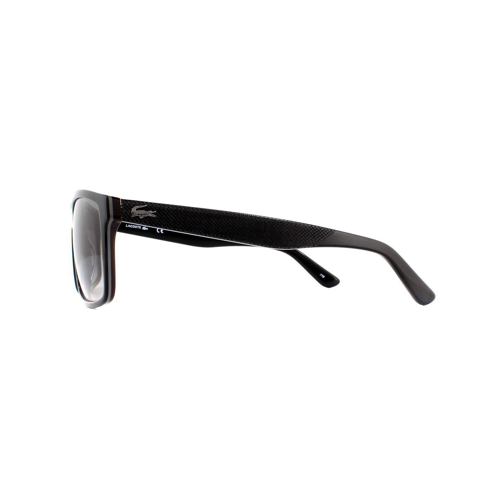 Lacoste Sunglasses L705S 001 Black Brown Violet Gradient