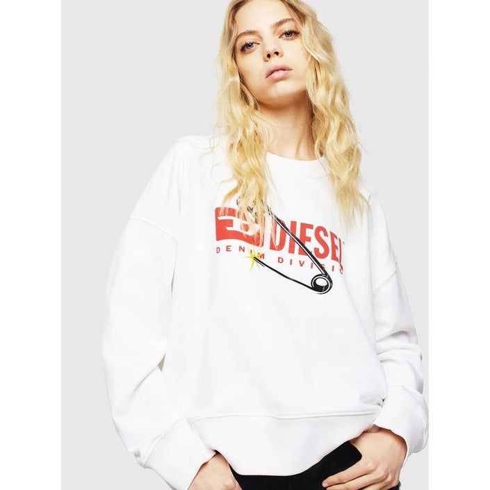 Brand: Diesel
Gender: Women
Type: Sweatshirts
Season: All seasons

PRODUCT DETAIL
• Color: pink
• Pattern: print
• Fastening: slip on
• Sleeves: long
• Neckline: round neck

COMPOSITION AND MATERIAL
• Composition: -100% cotton 
•  Washing: machine wash at 30°