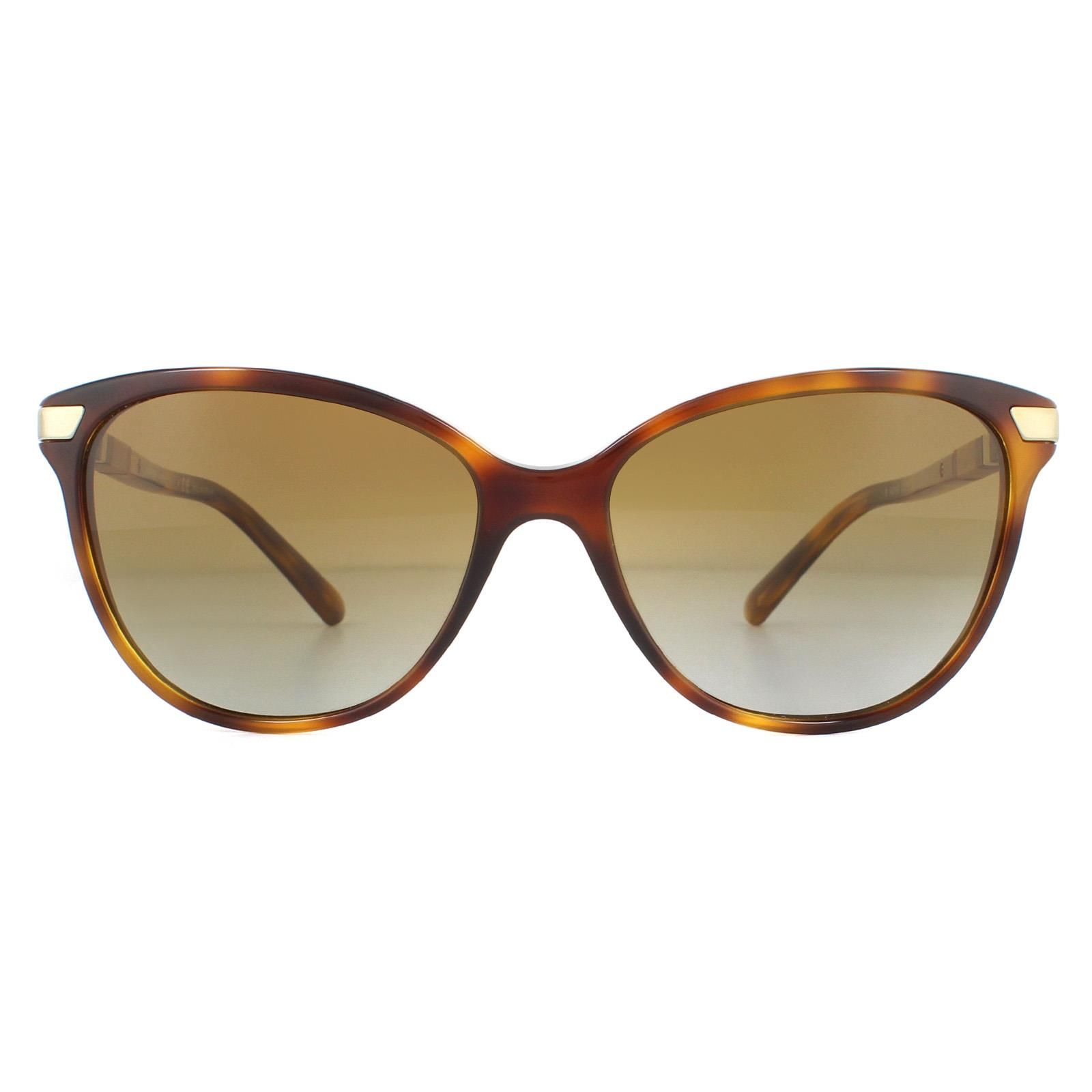 Burberry Sunglasses BE4216 3316T5 Light Havana Brown Gradient Polarized