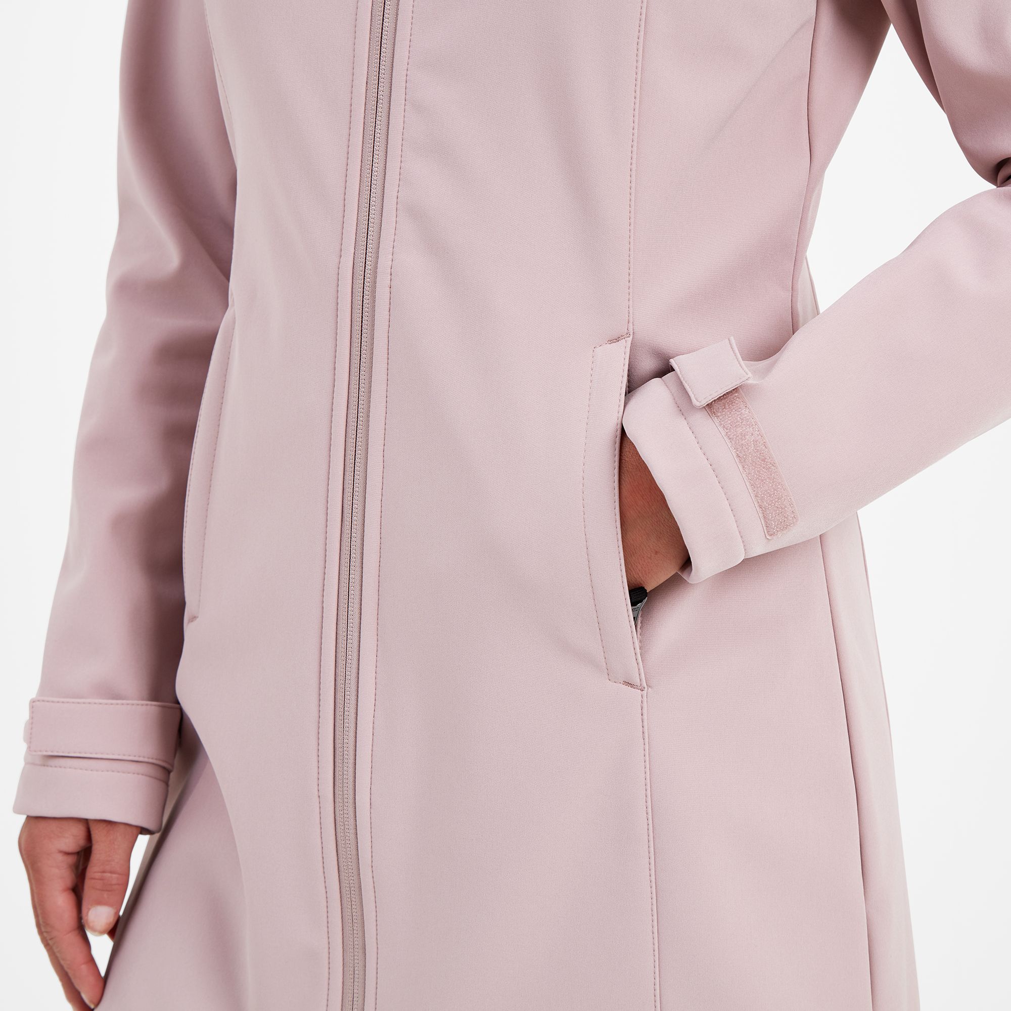 keld womens softshell hooded jacket