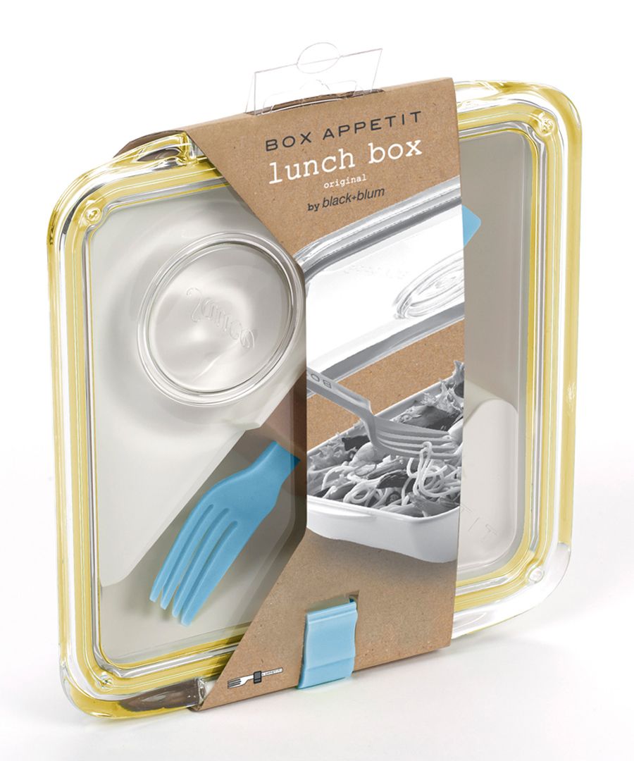 Box Appetit white & honey lunchbox