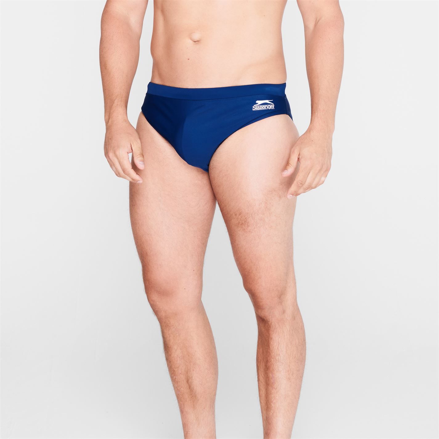 <h2>Slazenger Mens Swimming Trunks</h2>
Look cool this Summer at the beach or beside the pool in these Slazenger Swimming Trunks complete with contrasting side panels and Slazenger branding. Made with chlorine-resistant LYCRA® fiber to last up to 10 times longer than those with ordinary elastane. 

> Please note: The style you receive may vary from the image shown

> Mens Swimming Trunks
> Drawstring Waist
> Contrasting Side Panels
> Slazenger Branding
> 82% Nylon / 18% chlorine resistant LYCRA®
> Machine Washable
> Keep Away From Fire