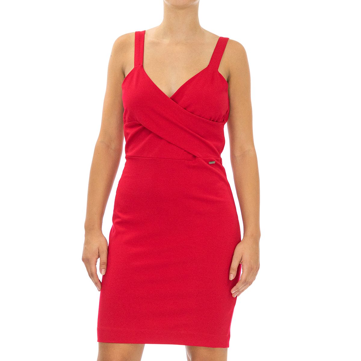 Armani Exchange 6ZYA71YJK9Z-1445-M Fall in love with this red dress, which hugs and flatters the figure.