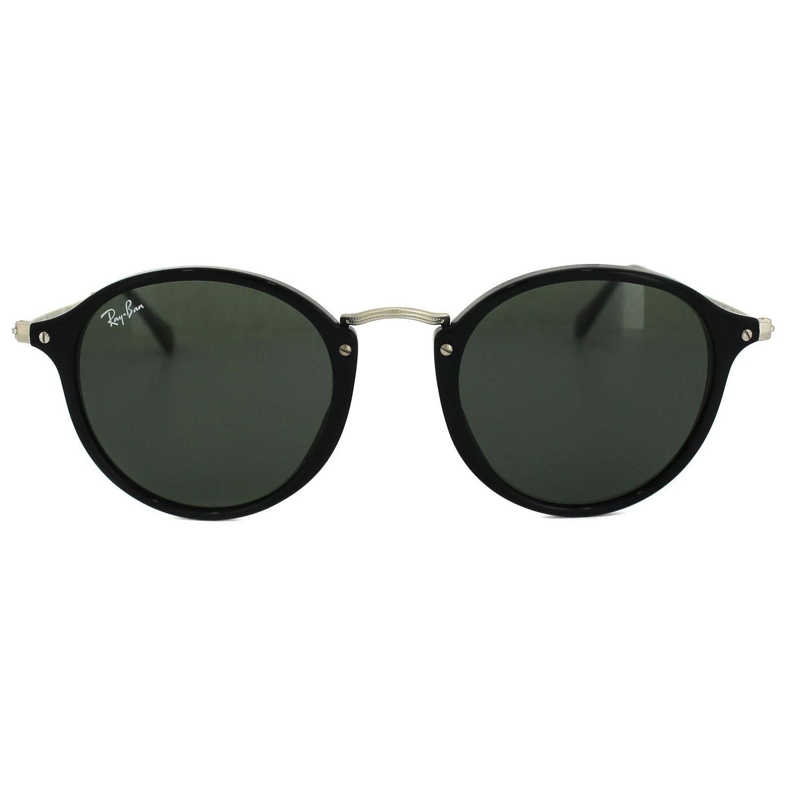 round black ray ban sunglasses