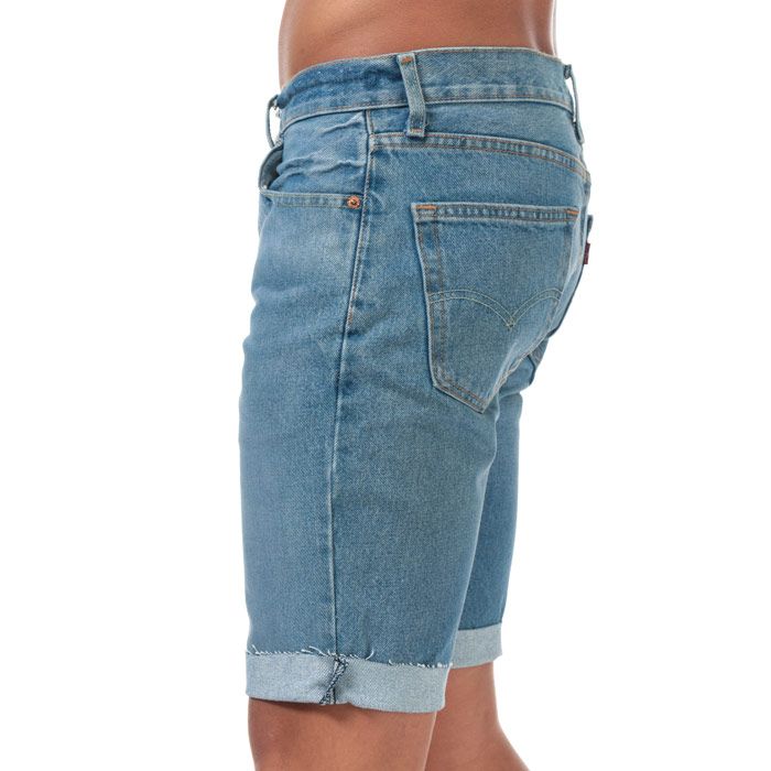 Mens Levi’s 511 Slim Cut-Off Shorts in bob.<BR><BR>- Classic 5 pocket styling. <BR>- Zip fly and button fastening.<BR>- Frayed  raw finish hems.<BR>- Sits below waist.<BR>- Slim from hip to knee.<BR>- Inside leg length measures 10in approximately.<BR>- 100% Cotton.  Machine washable. <BR>- Ref: 36555-0202<BR><BR>Measurements are intended for guidance only.