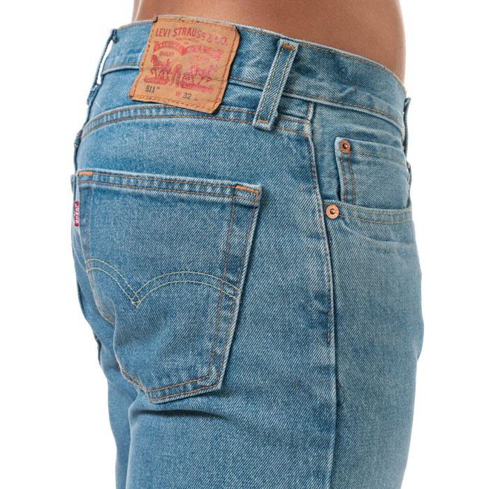 Mens Levi’s 511 Slim Cut-Off Shorts in bob.<BR><BR>- Classic 5 pocket styling. <BR>- Zip fly and button fastening.<BR>- Frayed  raw finish hems.<BR>- Sits below waist.<BR>- Slim from hip to knee.<BR>- Inside leg length measures 10in approximately.<BR>- 100% Cotton.  Machine washable. <BR>- Ref: 36555-0202<BR><BR>Measurements are intended for guidance only.