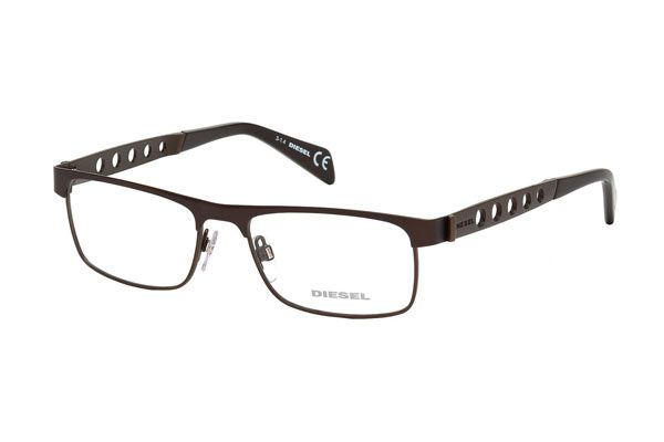 Style: Diesel DL5114 Eyeglasses Dark Brown / Clear Lens Brand: Diesel Frame Style: Rectangular Frame Material: metal Color : Dark Brown / Clear Lens Men Eyeglasses