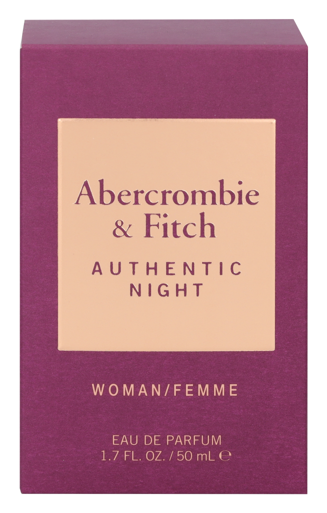 Abercrombie & Fitch Authentieke Women Night Edp Spray