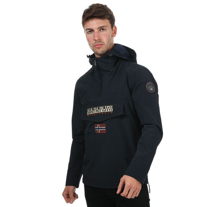 Men's Napapijri Rainforest Jacket in Navy