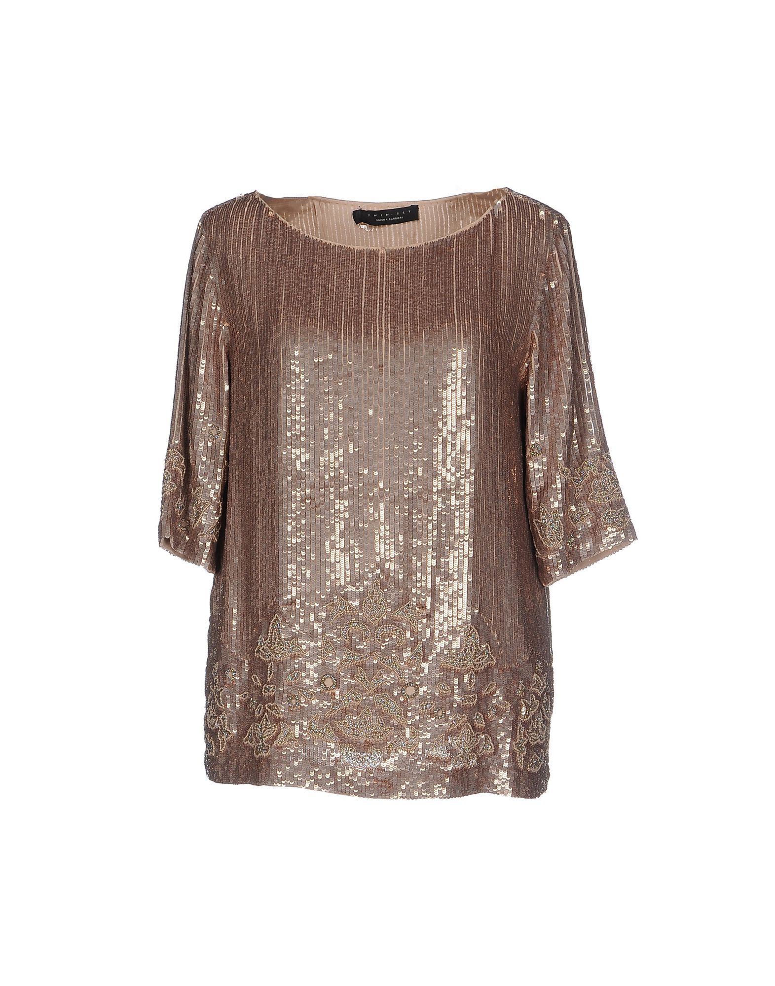 cr�pe, beaded detailing, sequins, solid colour, round collar, short sleeves, no pockets, lined interior