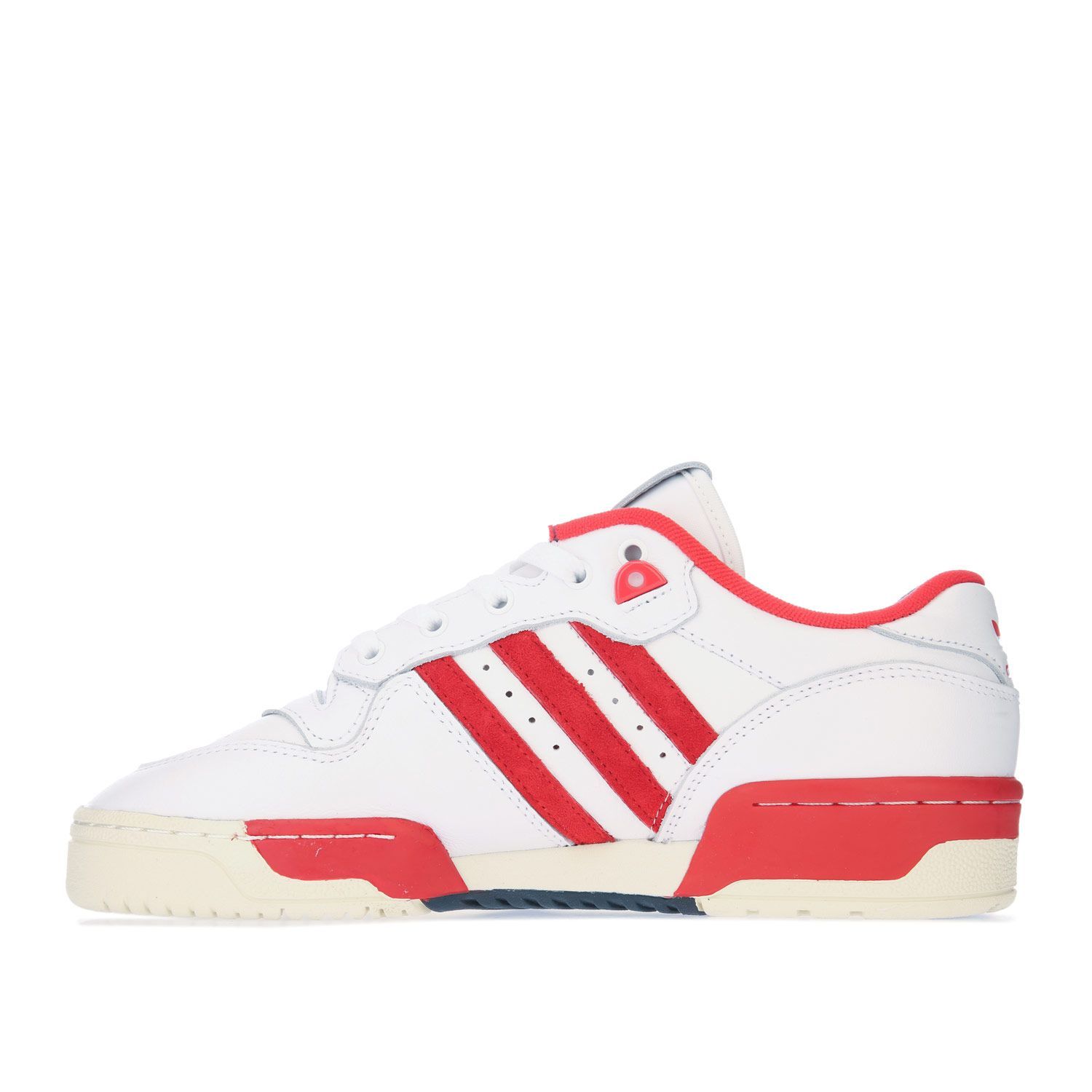 adidas white rivalry low trainers