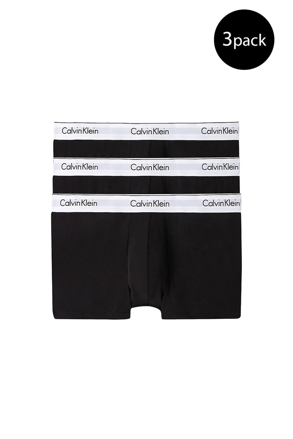 Calvin Klein 3 Pack Men's Modern Cotton Stretch Trunk