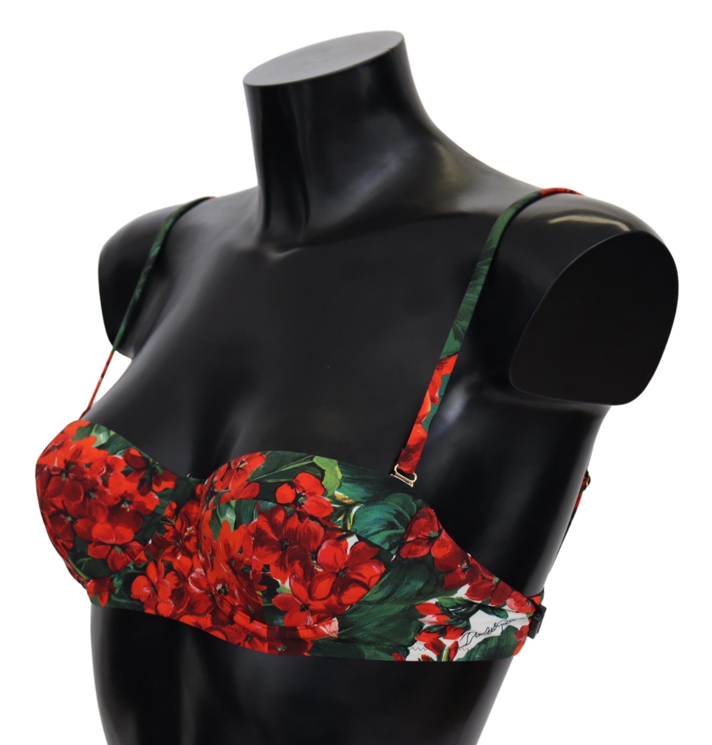 en badpakken Dolce & Gabbana Synthetisch Badpak Met Bloemenprint in het Rood Dames Kleding voor voor Strandkleding voor Zwem 