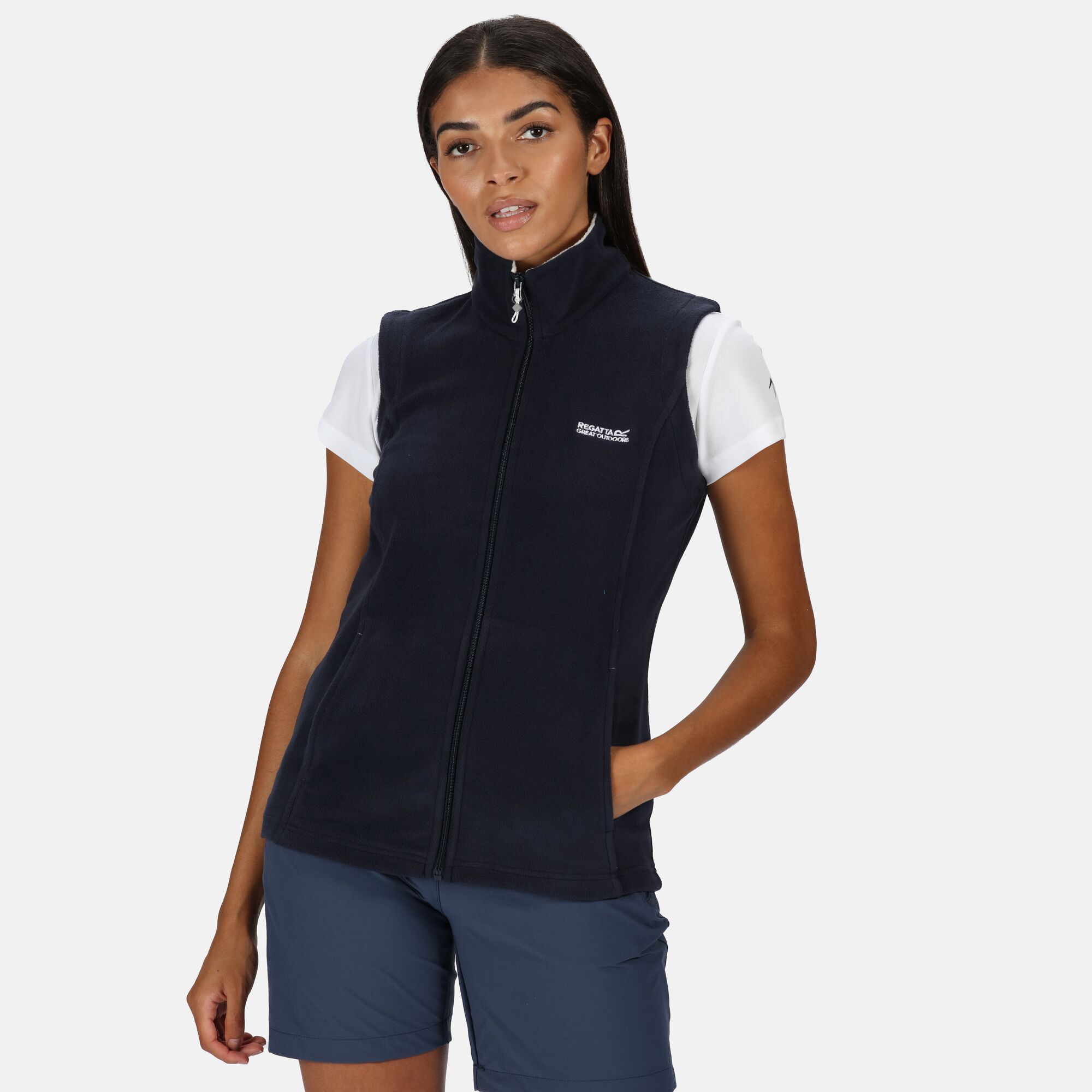 The womens Sweetness is a popular four-season fleece bodywarmer, loved for both its great value and quality. Its cut with a relaxed, everyday fit from lightweight Symmetry fleece with a full zip fastening. Pop it on over tops or blouses when theres a nip in the air or layer it under jackets for extra warmth during winter months. 100% Polyester. Regatta Womens sizing (bust approx): 6 (30in/76cm), 8 (32in/81cm), 10 (34in/86cm), 12 (36in/92cm), 14 (38in/97cm), 16 (40in/102cm), 18 (43in/109cm), 20 (45in/114cm), 22 (48in/122cm), 24 (50in/127cm), 26 (52in/132cm), 28 (54in/137cm), 30 (56in/142cm), 32 (58in/147cm), 34 (60in/152cm), 36 (62in/158cm).