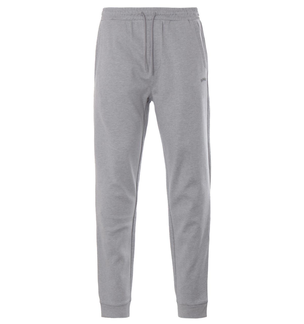 boss hadiko track pants grey