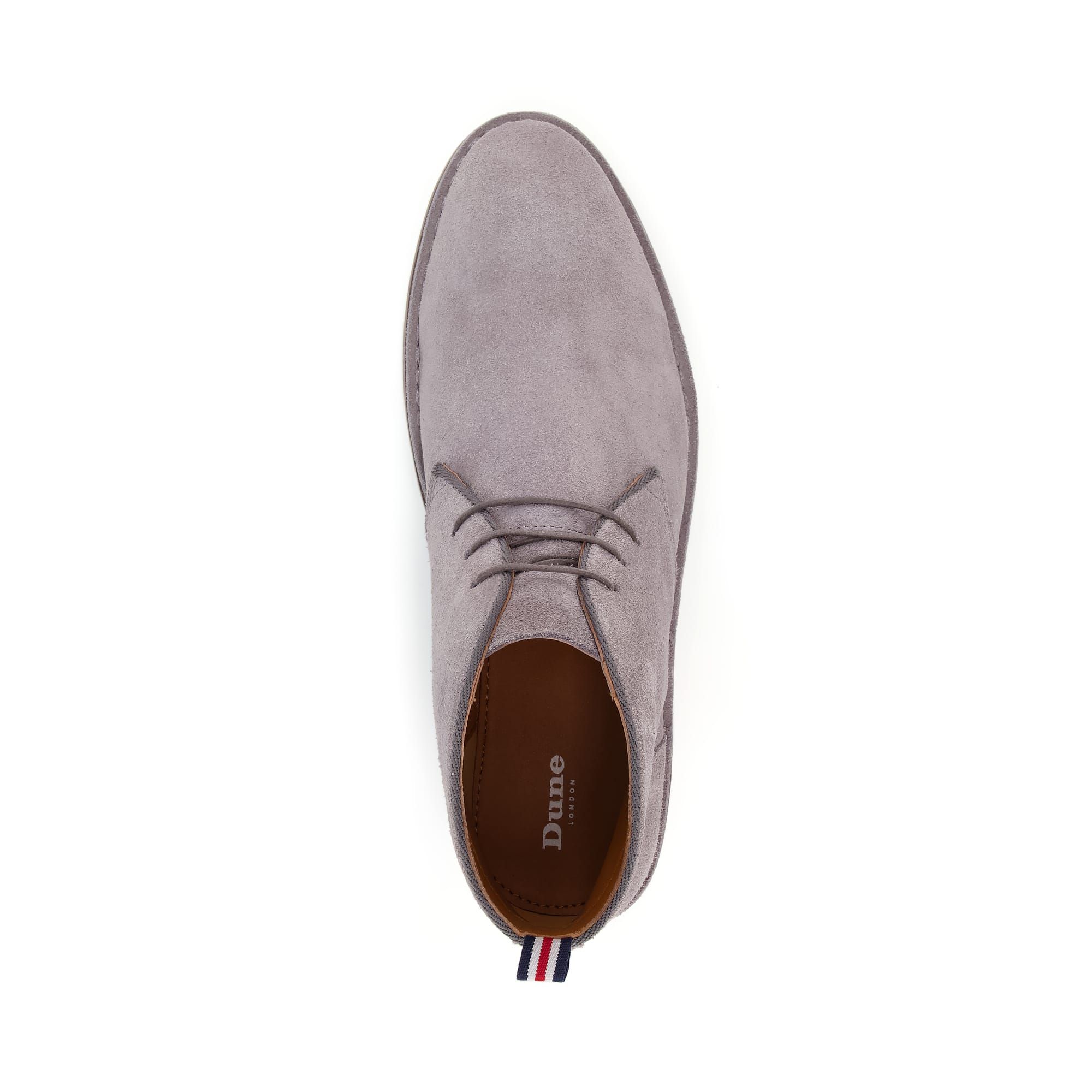 The perfect go-to for everyday casual styling. These versatile desert boots slip on easily thanks to the back pull tab feature. Fastened with lace ups and featuring a practical rubber sole.