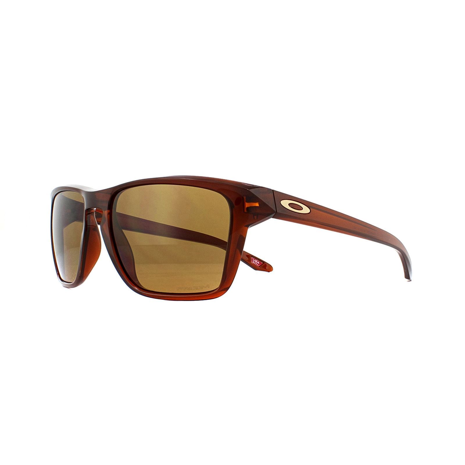 Oakley Sunglasses Sylas OO9448-02 Polished Rootbeer Prizm Bronze are a classic frame with Oakley's reliable design features for optimum comfort, the Three-Point fit and O Matter frame. Versatile and perfect for all-day wear, the Sylas is also a hat compatible design!