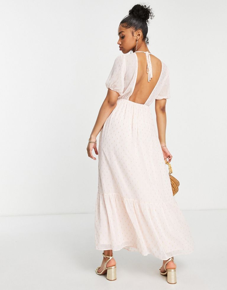 miss selfridge dobby dress