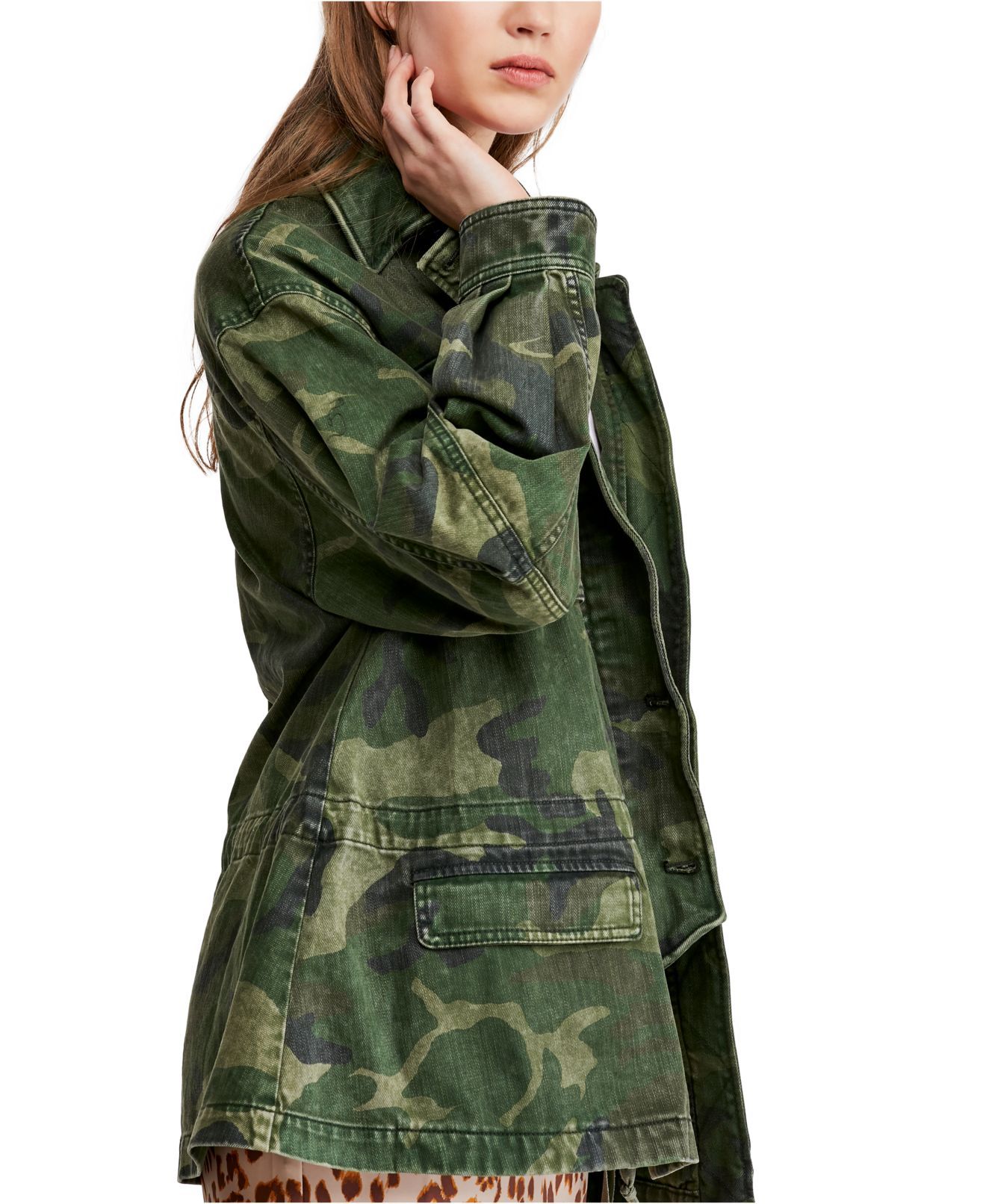 Color: Greens Size Type: Regular Size (Women's): S Type: Jacket Style: Basic Coat Outer Shell Material: 100% Cotton