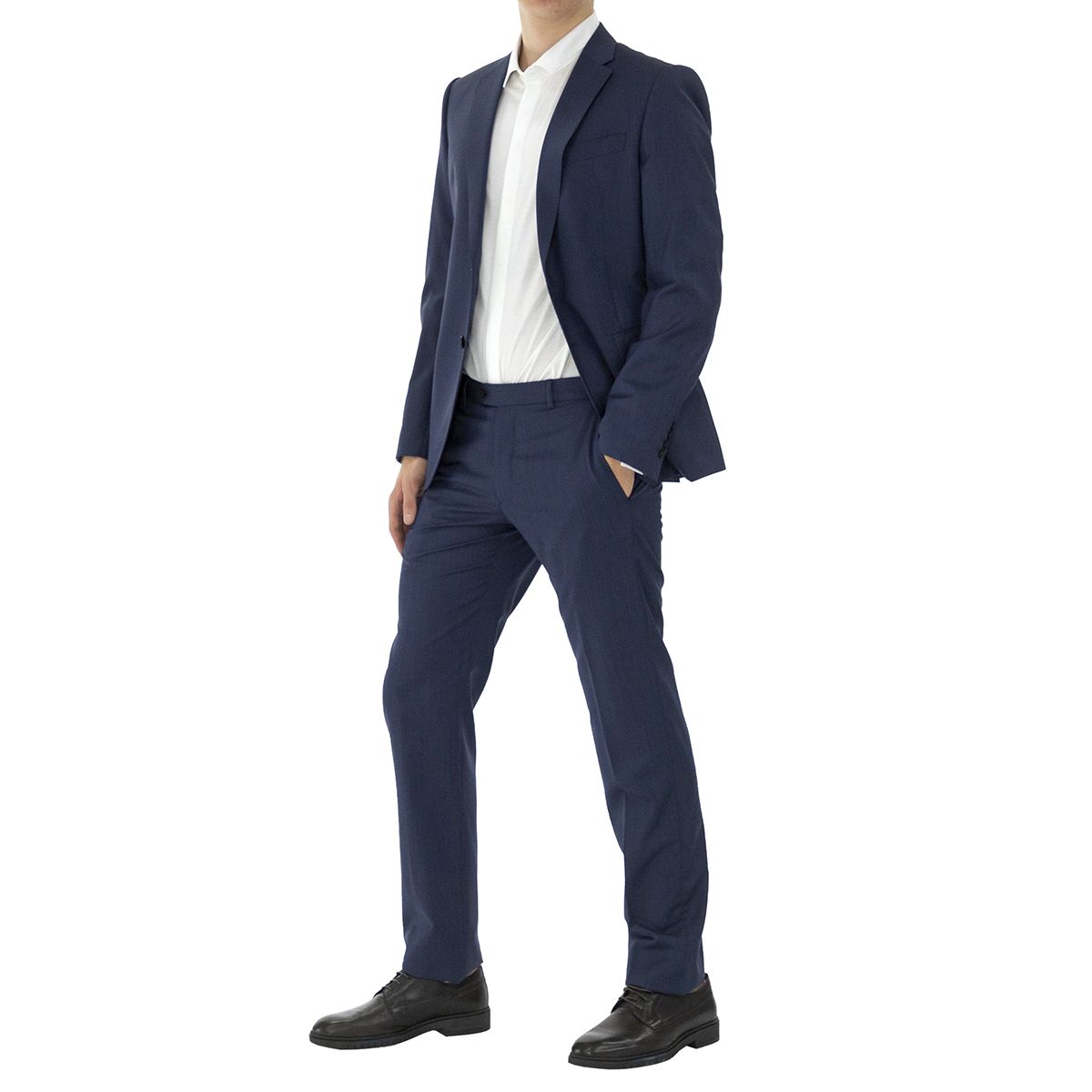 Emporio Armani Men Suit Regular fit Ankle length Full sleeve Navy