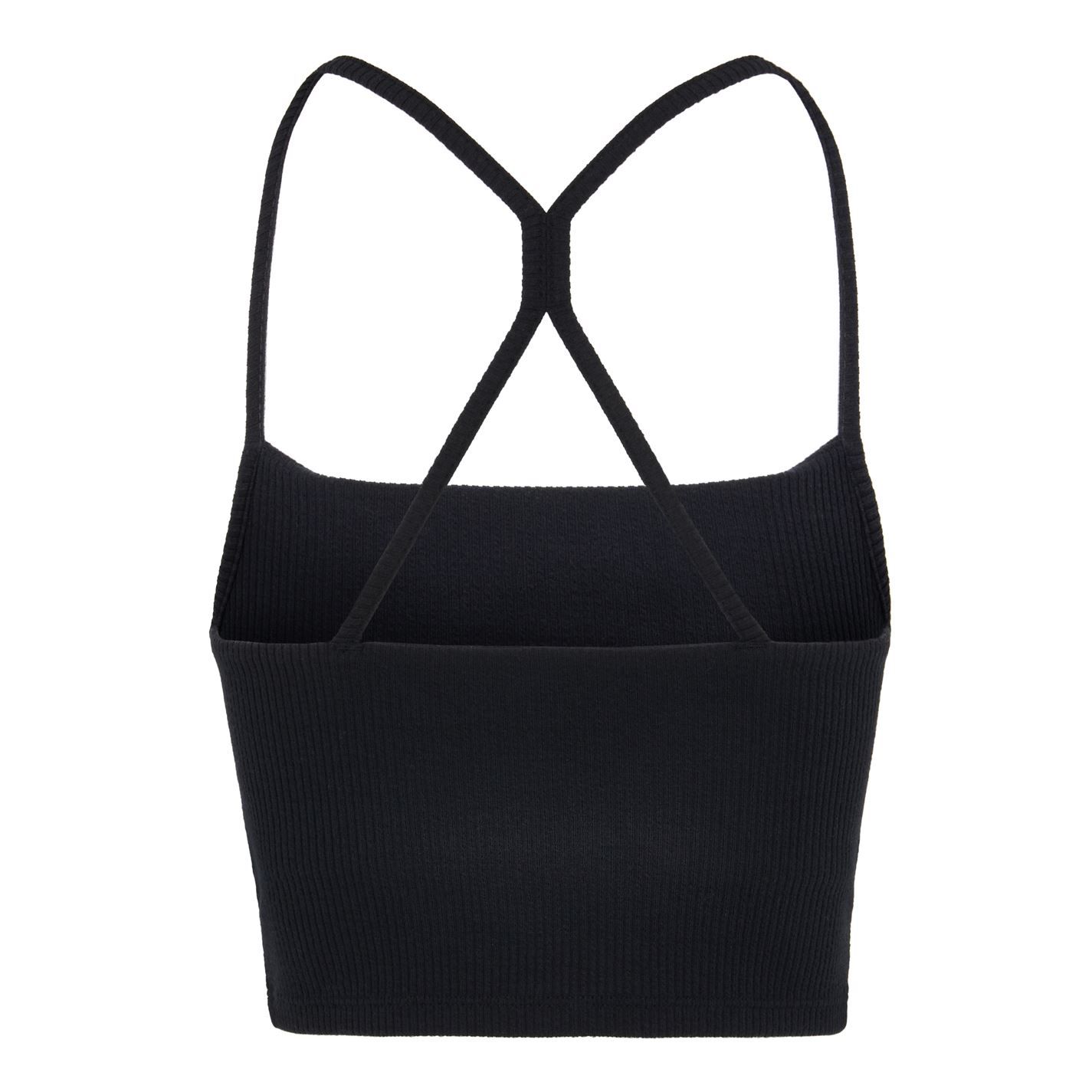 Take comfort to the next level with the USA Pro ribbed crop top, featuring a fashionably flattering square neckline. The soft-touch fabric and ribbed design will keep you feeling cosy while a unique strap detail features a stylish twist. Pair with the USA Pro ribbed joggers for a complete loungewear set.
