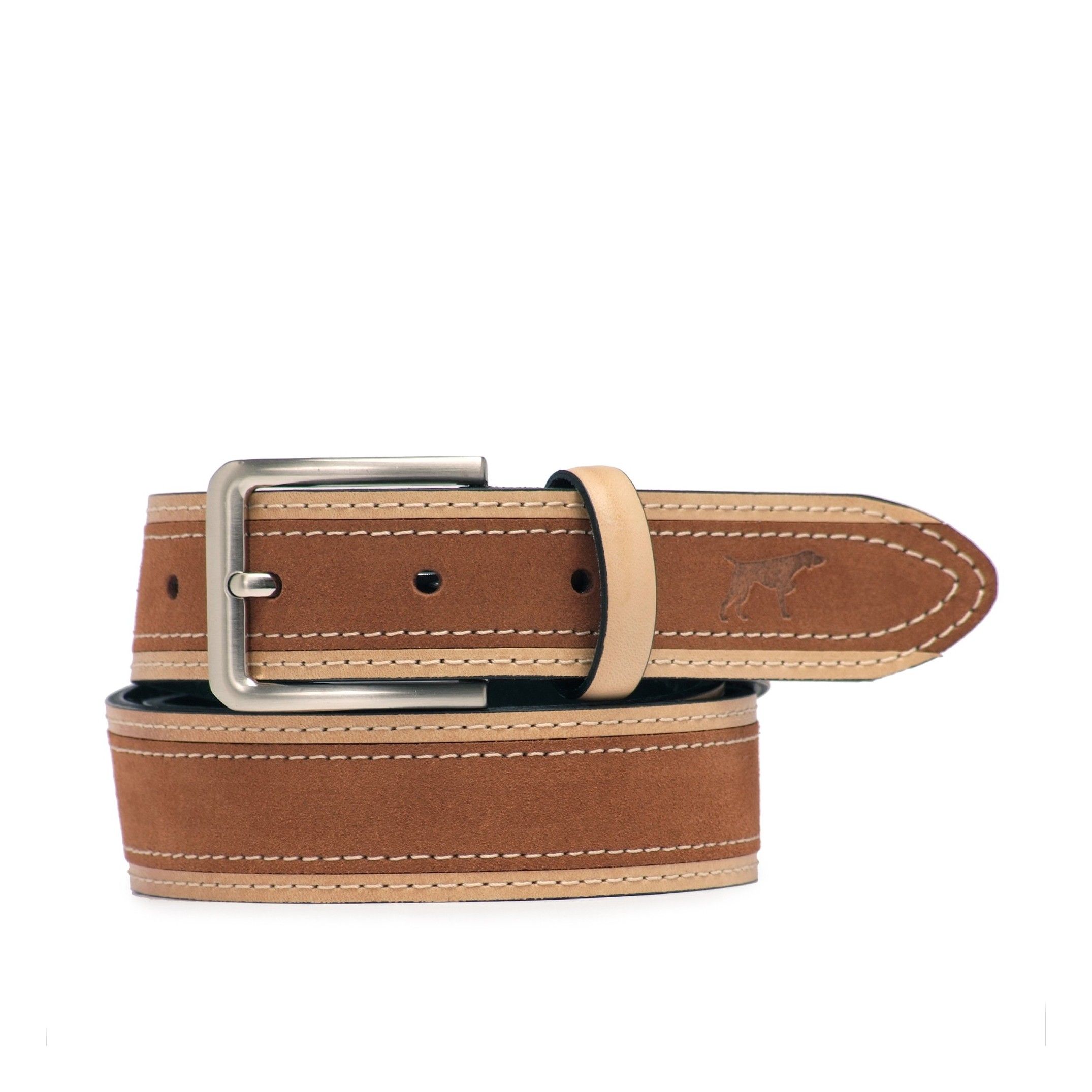 Castellanisimos Leather and Adjustable Belt for Men