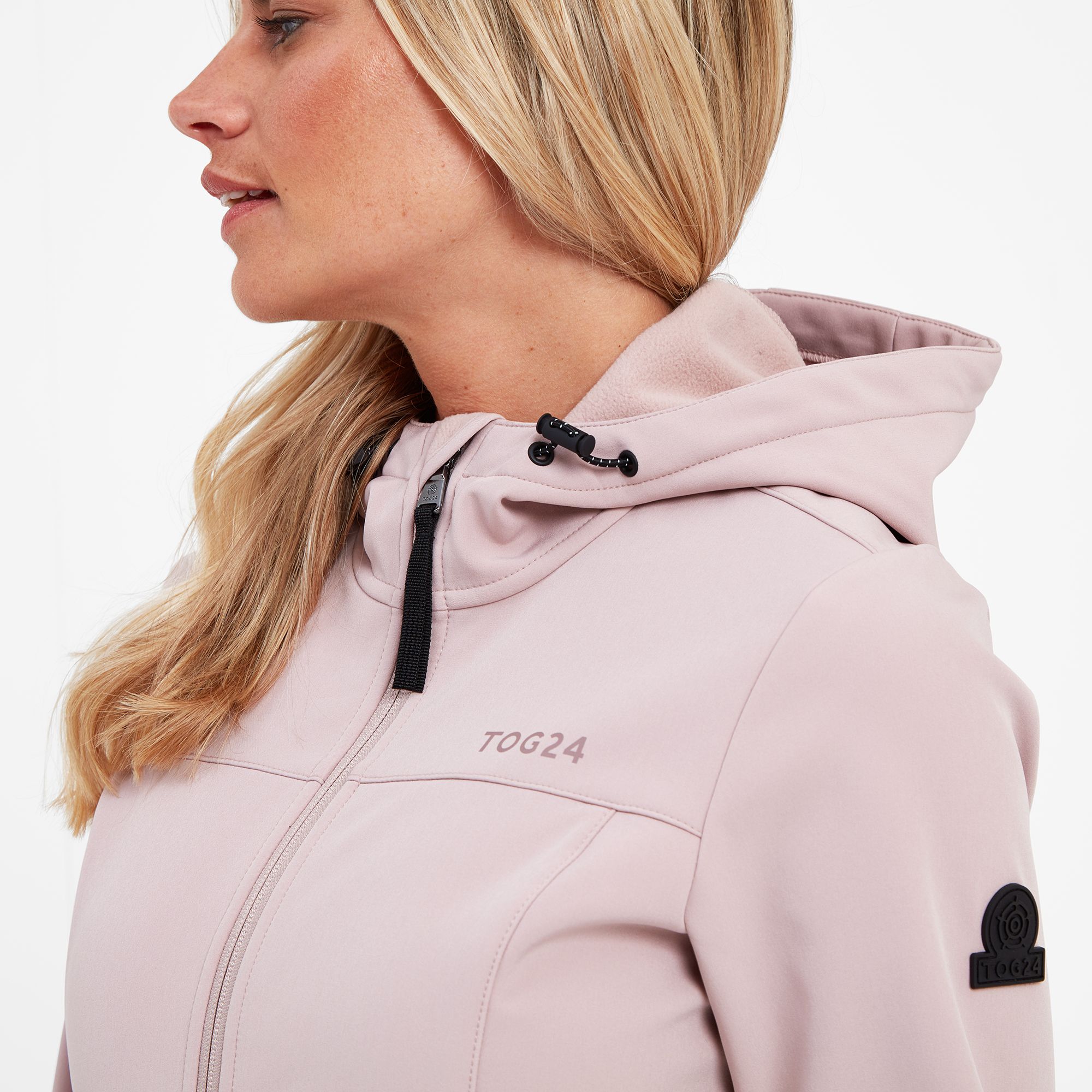 keld womens softshell hooded jacket