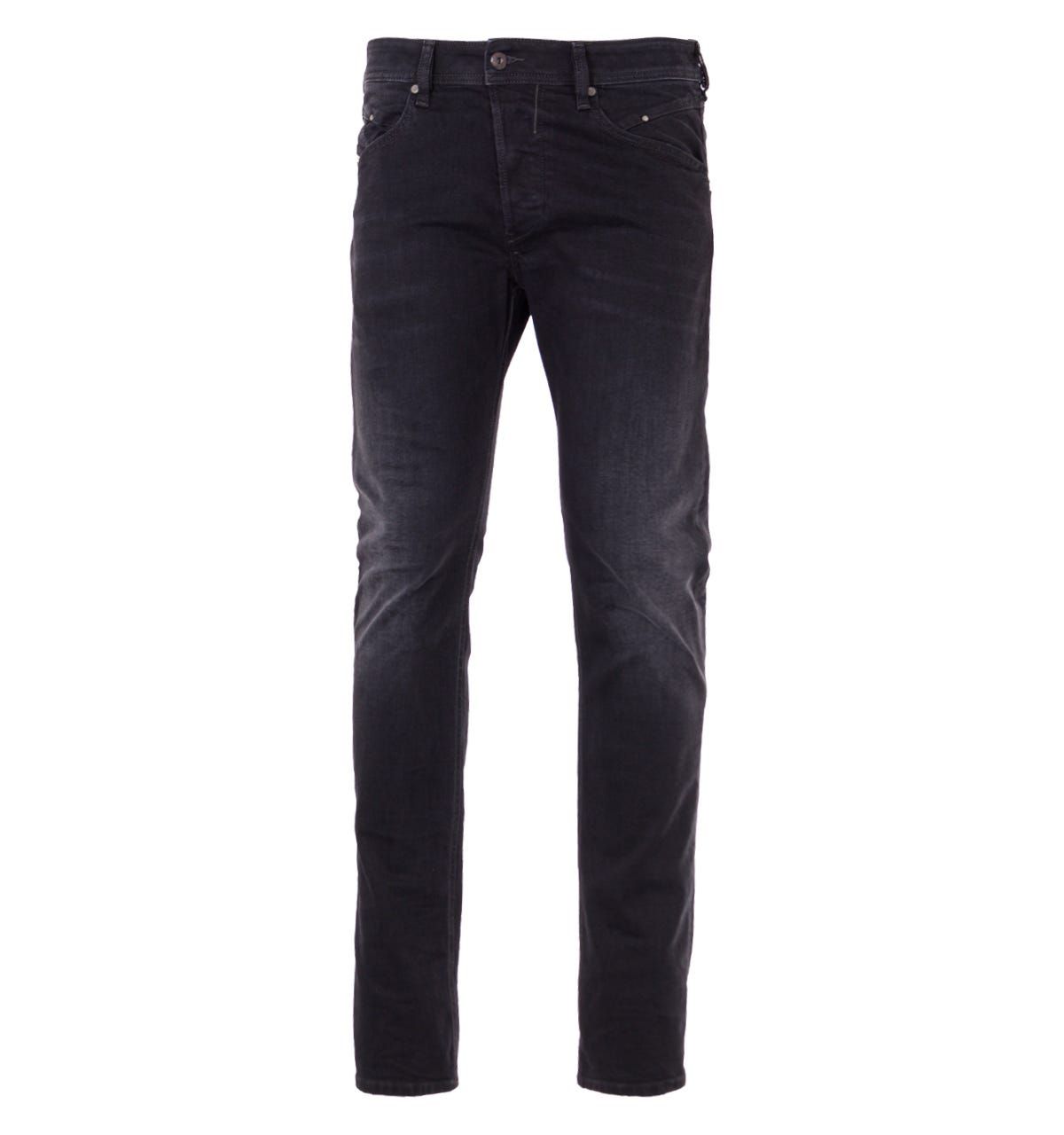 Diesel Belther-R Tapered Fit Jeans - Faded Black