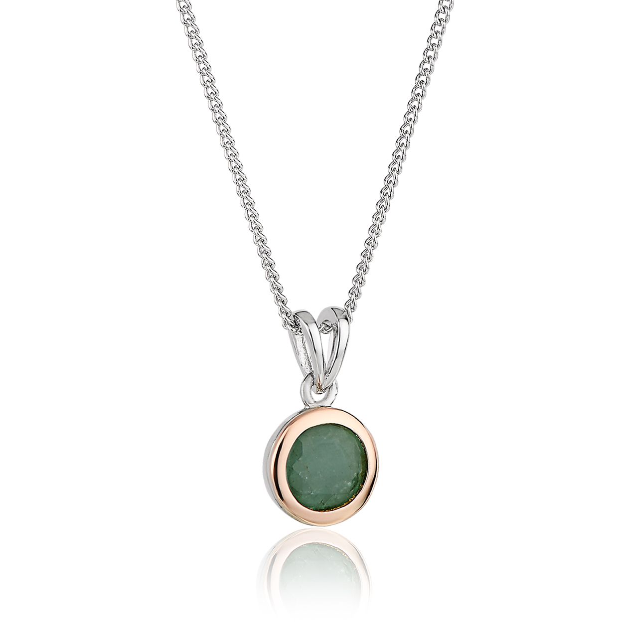 clogau emerald necklace