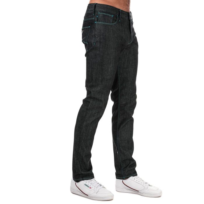 armani j06 jeans black