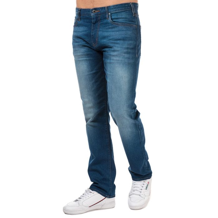 armani jeans j45 slim fit black