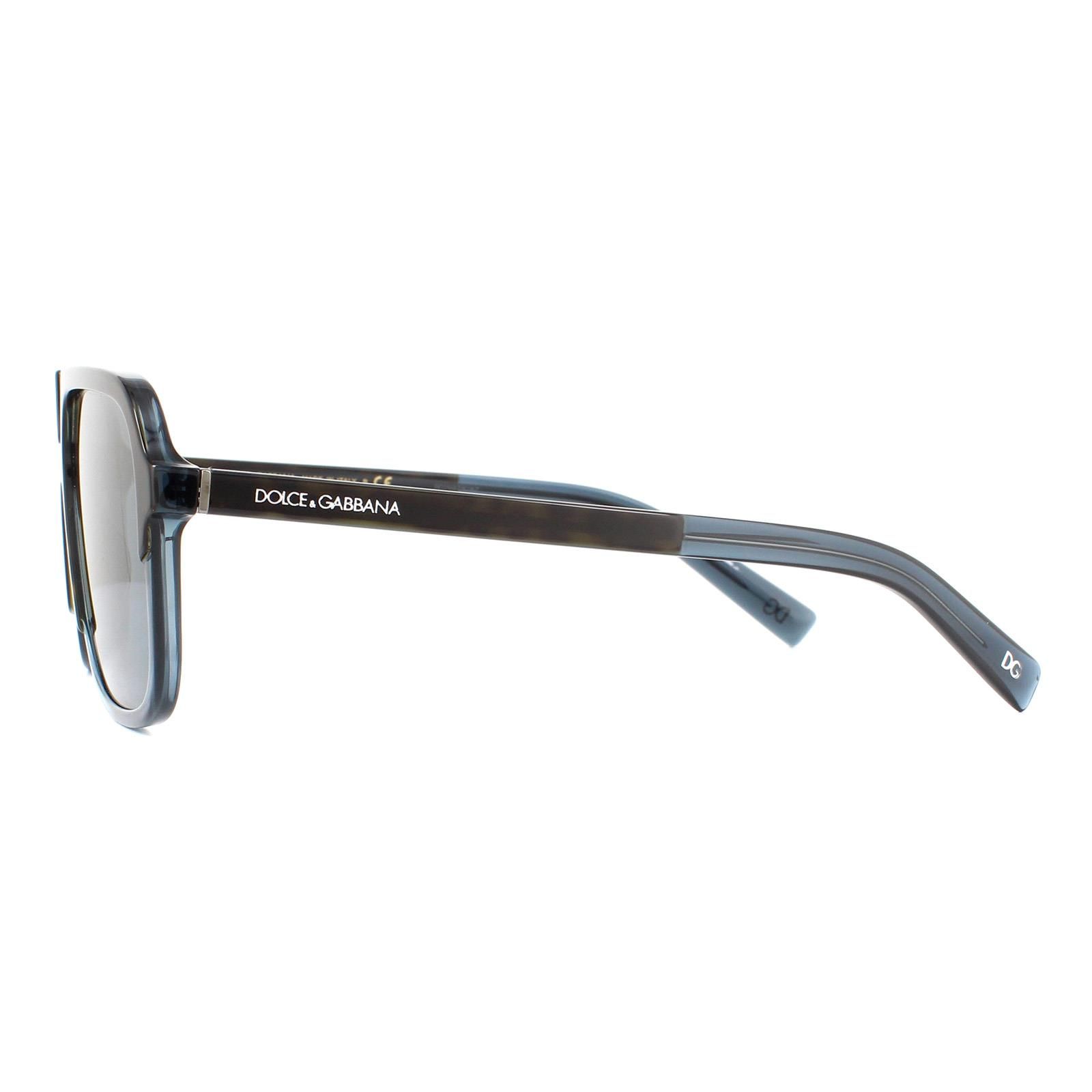 Dolce & Gabbana Sunglasses DG4354 320980 Havana Transparent Blue Brown Gradient are a full acetate square style aviator for men. The lightweight frame features the Dolce & Gabbana text logo on each of the hinges an d the brow bar. The DG logo is also featured at each of the temple tips. The 4354 are a sleek and contemporary style that will guarantee you stand out from the crowd!