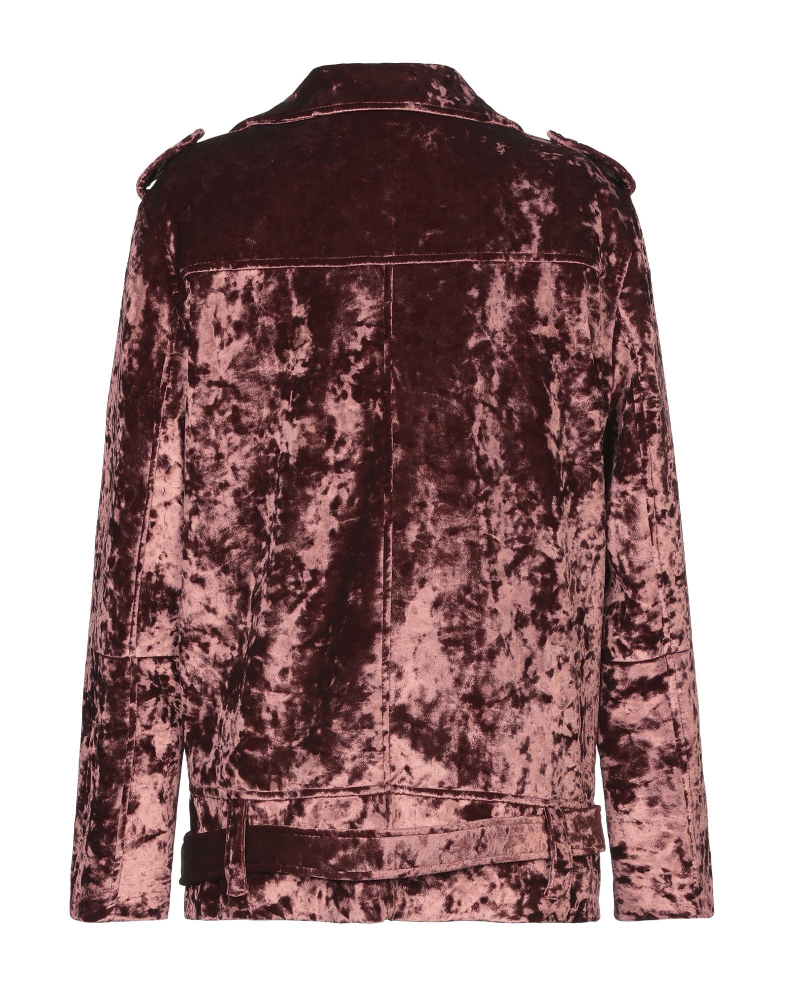 velvet, belt, basic solid colour, single-breasted , zip, lapel collar, multipockets, long sleeves, zipped cuffs, fully lined, stretch