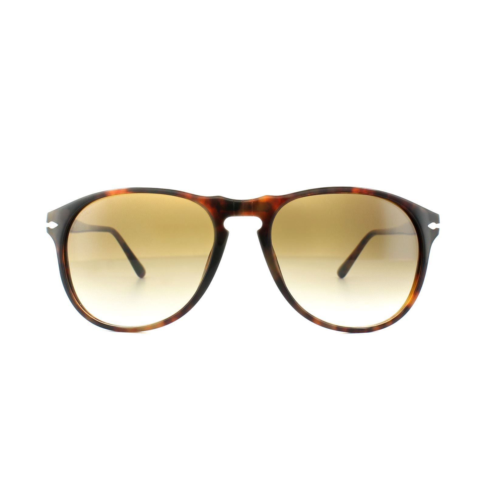 Persol Sunglasses 6649S 108/51 Caffe Brown Brown Gradient is a another updated version of the classic 649 model with a meflecto flex system on the hinge and at the bridge for a very flexible, thus comfortable fit, perfect for all day wear.