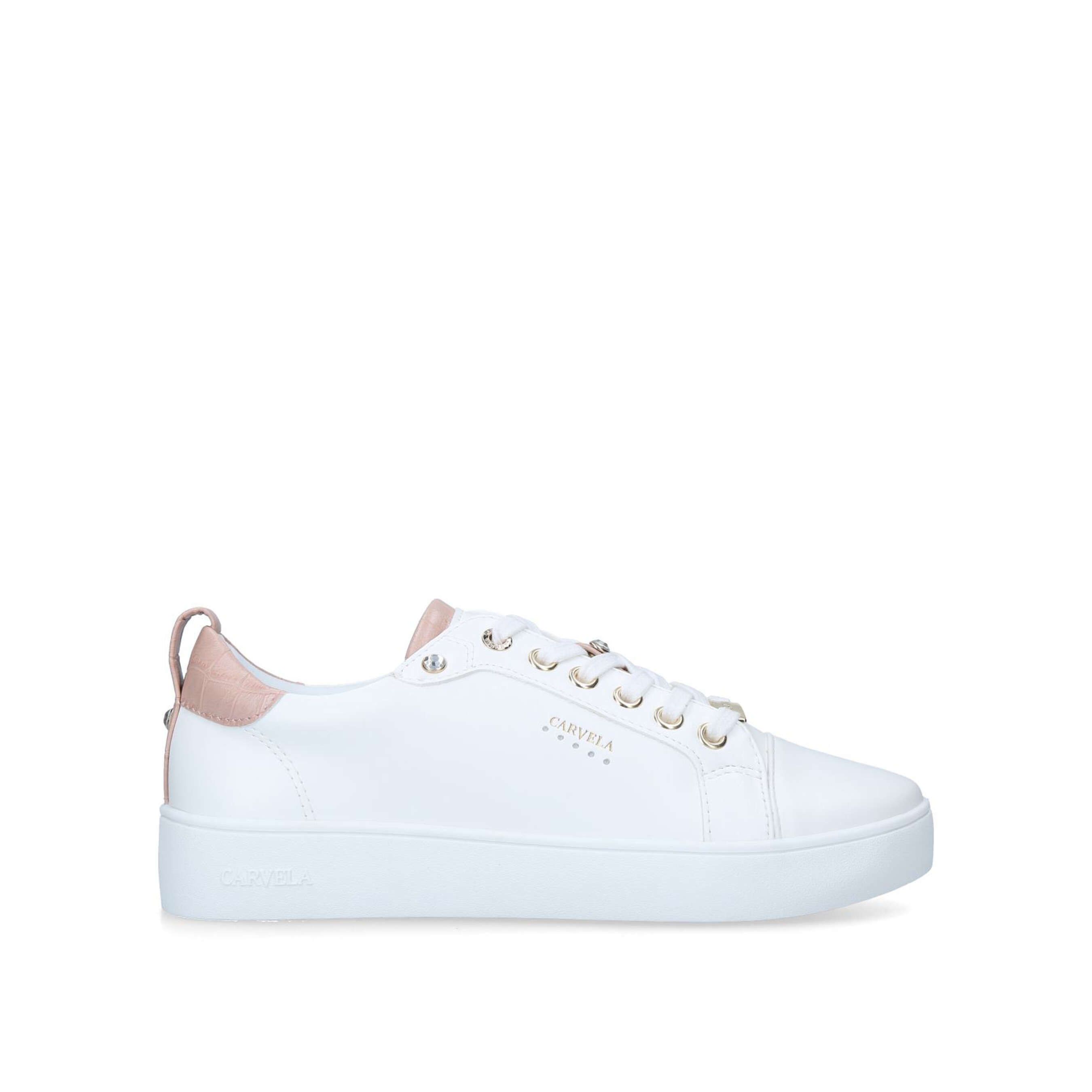 carvela joyful black trainers