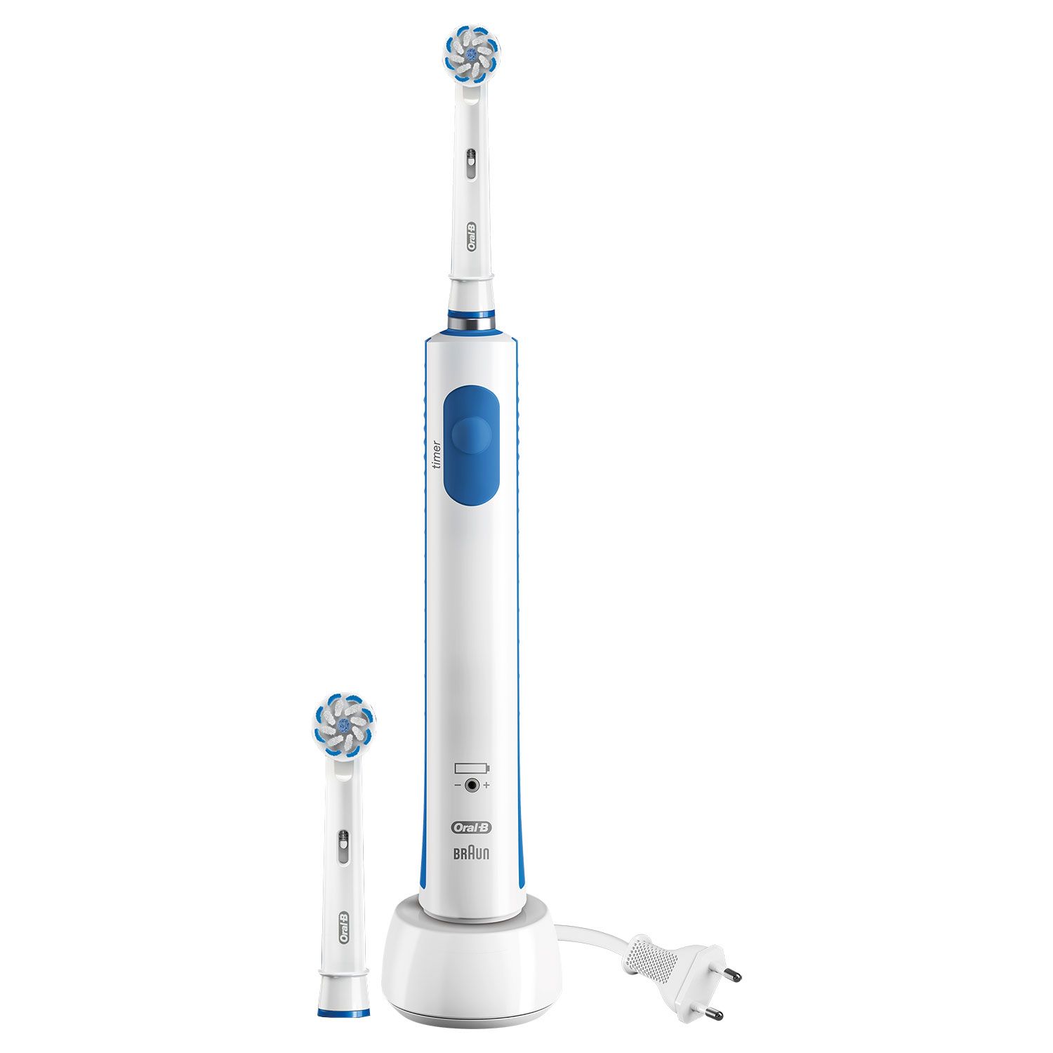 Oral B Pro 570 Sensi Ultra Thin Electric Toothbrush with Refill Head

Experience the Oral-B Sensi UltraThin toothbrush head designed by the #1 dentist recommended brand worldwide – Oral-B. The round petal shape is designed with dentists. It has soft, ultrathin bristles that are gentle on gums, combined with regular bristles that are tough on plaque. Sensi Ultrathin removes up to 100 percent more plaque and reduces gum inflammation by 100 percent compared to a manual toothbrush. The distinct combination of end rounded and ultrathin bristles make Sensi Ultrathin ideal for everyone with a sensitive mouth and everyone who is looking for just a great gentle clean.

    Removes up to 100 percent more: Plaque for healthier gums vs; a regular manual toothbrush.
    Reduces gum inflammation: By 100 percent vs a regular manual toothbrush.
    Oral-B the #1 brand: Used by Dentists & approved by the Oral Health Foundation

Experience the Oral-B Sensi Ultra-Thin

The gentlest tooth and gum care
Inspired by professional dental tools, the Sensi UltraThin toothbrush head is designed in a round petal shape with soft UltraThin bristles to give you the gentlest Oral-B brushing experience while reducing inflammation, reversing gingivitis, and improving gum health.
	
Round head cleans better
Oral-B’s round head contours to surround each tooth for cleaner teeth and healthier gums*.

Designed with dentists
Round head with a combination of ultrathin and regular bristles that are gentle on gums, but tough on plaque.

New brush head after three months
Dentists recommend replacing your toothbrush every three months, or sooner if bristles are faded and worn. Oral-B replacement toothbrush heads feature indicator bristles that fade halfway to help remind you when to replace your toothbrush head to maintain a superior clean.

Brush heads designed with dentists
Oral-B brush refills are designed to perfectly fit your toothbrush and come with specialised features for great results. These features include end rounding to be gentle on gums, angled bristles to clean in-between teeth, and UltraThin bristles for extra gentle cleaning.
	
Number one dentist recommended
Oral-B is not only designed with dentists; it’s also the number one toothbrush brand recommended by dentists worldwide. Discover for yourself the next level of oral care by Oral-B.


Direction : Dentists recommend replacing your toothbrush head about every 3-4 months, or when bristles are faded and worn. Oral-B offers a variety of toothbrush heads to fit your personal oral health needs.